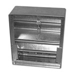 2661 - Standard Frame 3 Hour Rated Curtain-type Fire Damper