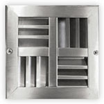 MA-SS - Stainless Steel Surface Mount Fixed Pattern Ceiling Diffuser