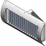 RS-SS - Stainless Steel Radius Spiral Grille